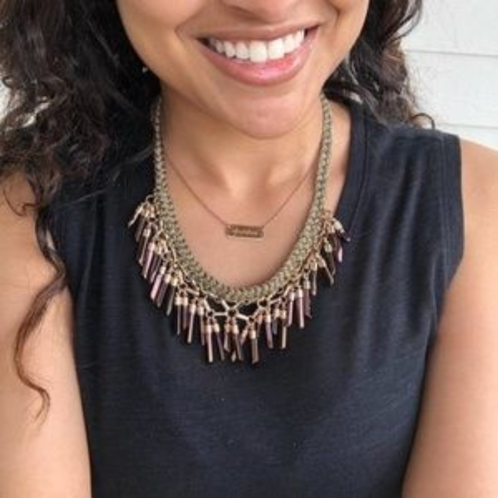Stella & Dot Bora Fringe necklace
